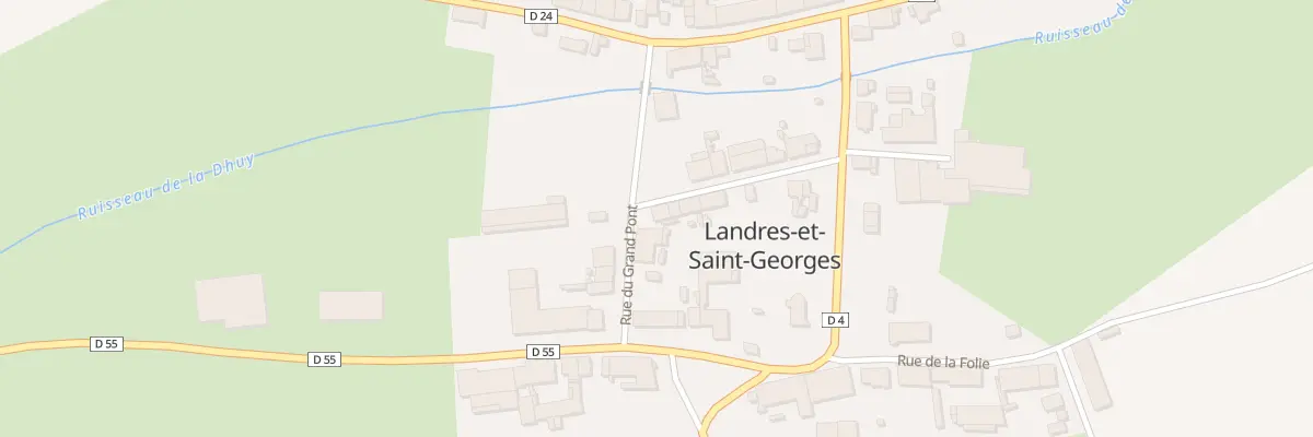 Plan du 3 Rue du Grand Pont à Landres-et-Saint-Georges