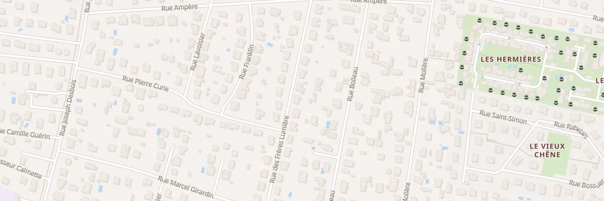 Plan du 15 Rue des Frères Lumière à Meyzieu