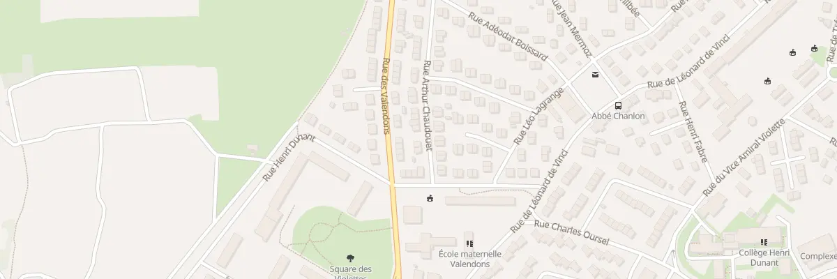 Plan du 34 Rue Arthur Chaudouet à Dijon