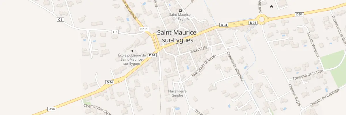 Plan du 5119 Le Village à Saint-Maurice-sur-Eygues