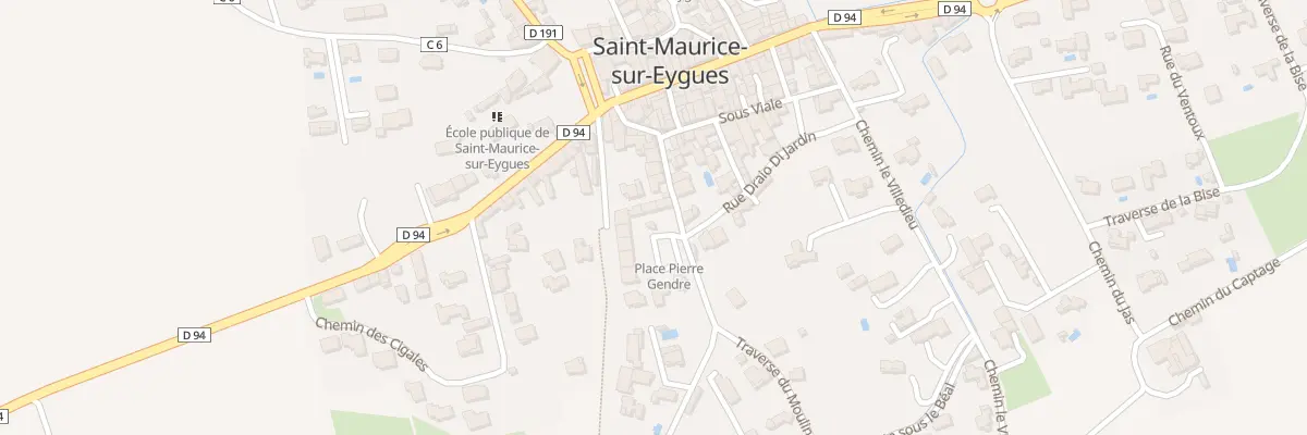 Plan du 5114 Le Village à Saint-Maurice-sur-Eygues