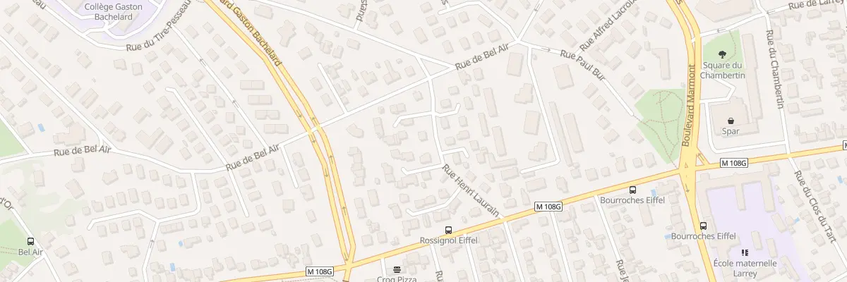 Plan du 37 Rue Henri Laurain à Dijon