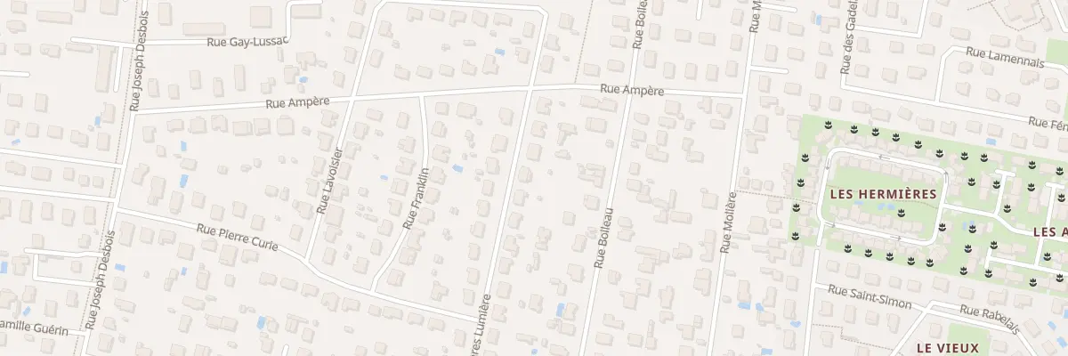 Plan du 7 Rue des Frères Lumière à Meyzieu