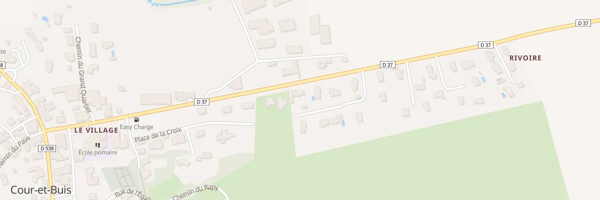 Plan du 386 Rivoire à Cour-et-Buis