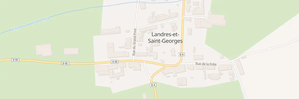 Plan du 3 Rue Docteur Bernard à Landres-et-Saint-Georges