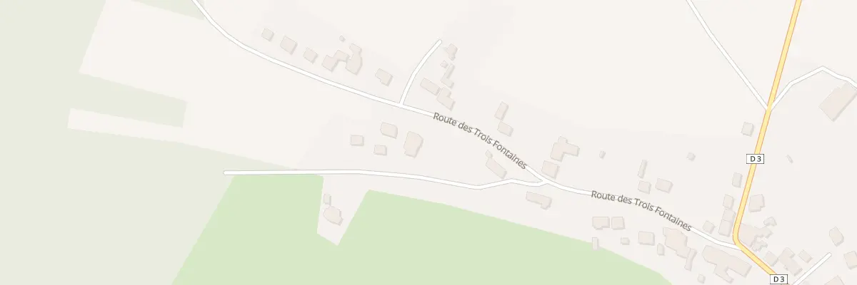 Plan du 23 Rte de Trois Fontaines à Baudonvilliers