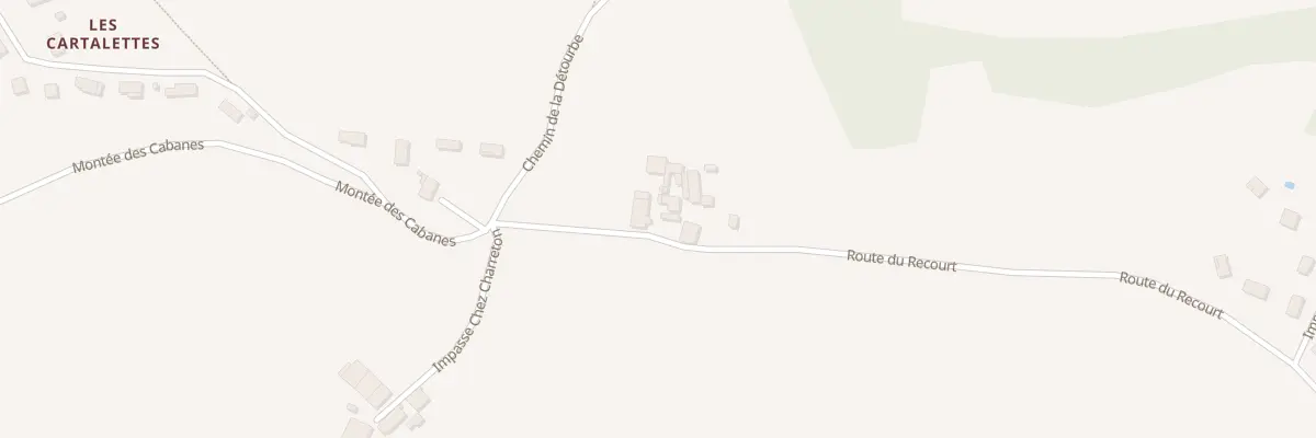 Plan du 121 Rte du Recourt Le Volland à Eyzin-Pinet
