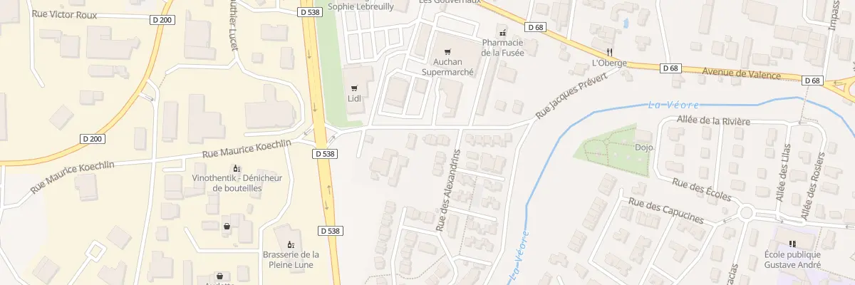 Plan du 11D Rue Jacques Prevert à Chabeuil