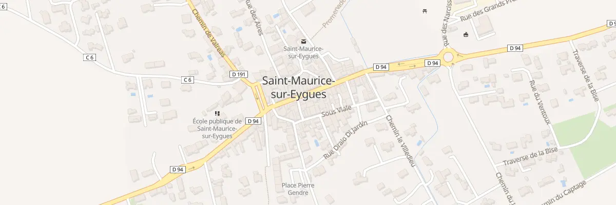 Plan du 5070 Le Village à Saint-Maurice-sur-Eygues