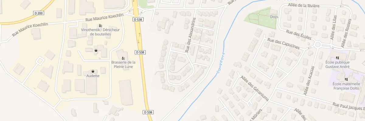 Plan du 15 Rue des Alexandrins à Chabeuil