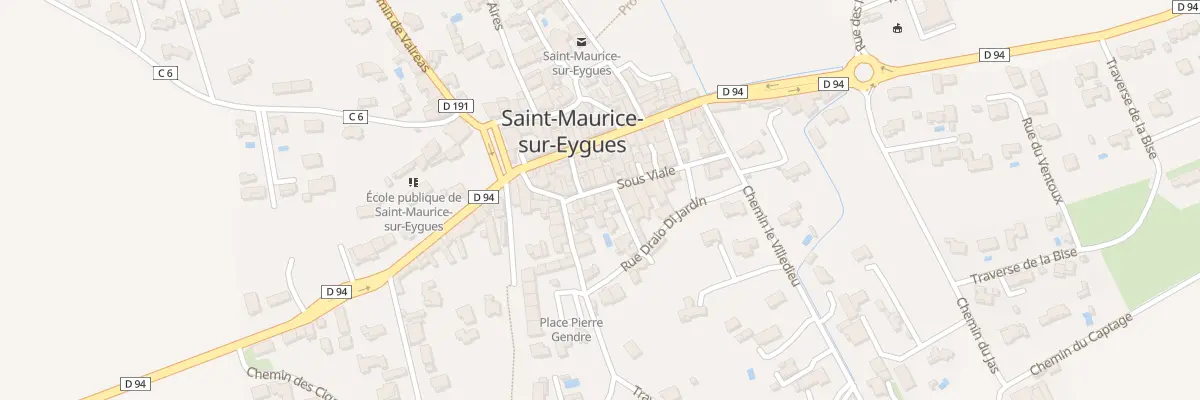 Plan du 5102B Le Village à Saint-Maurice-sur-Eygues