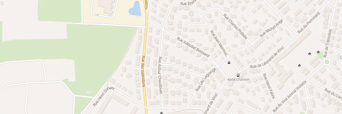 Plan du 22 Rue Doc Parizot à Dijon