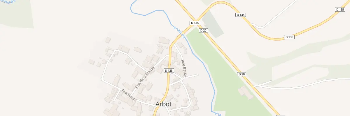 Plan du 4 Gr Grande Rue à Arbot