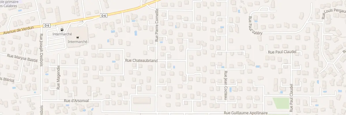 Plan du 49 Rue Chateaubriand à Meyzieu
