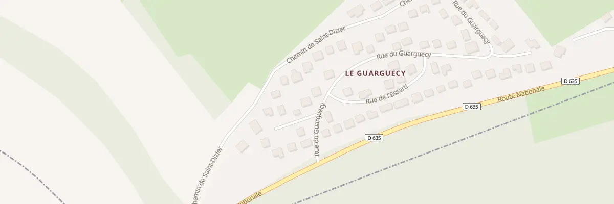 Plan du 59 Imp de la Justice à Baudonvilliers