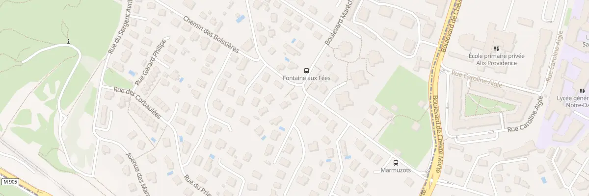 Plan du 22 Rue du Réservoir à Talant