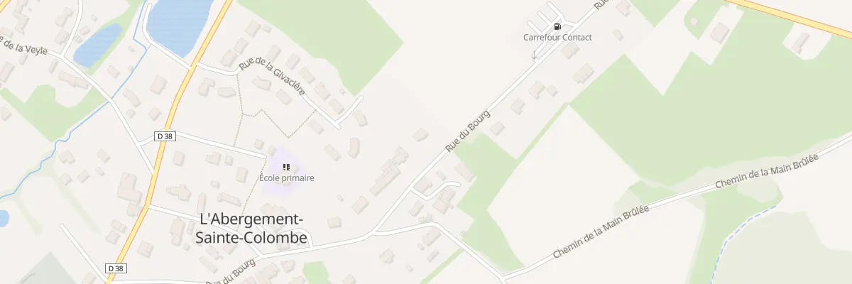 Plan du 4 Rue du Bourg à L’Abergement-Sainte-Colombe