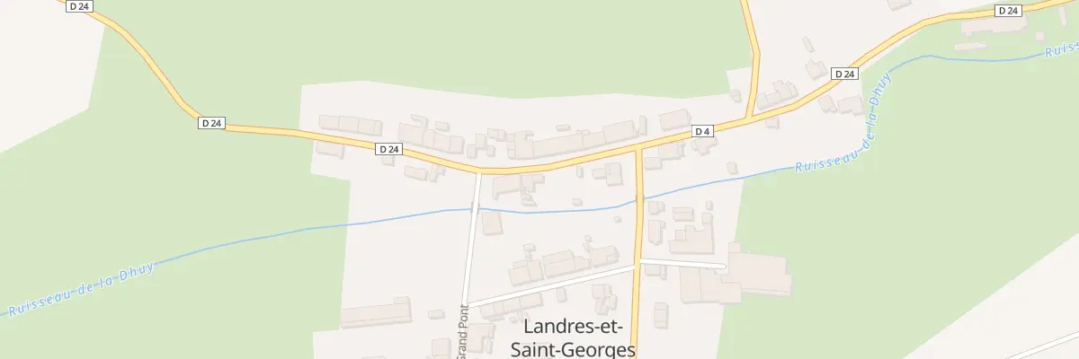 Plan du 2 Rue de l’Europe à Landres-et-Saint-Georges
