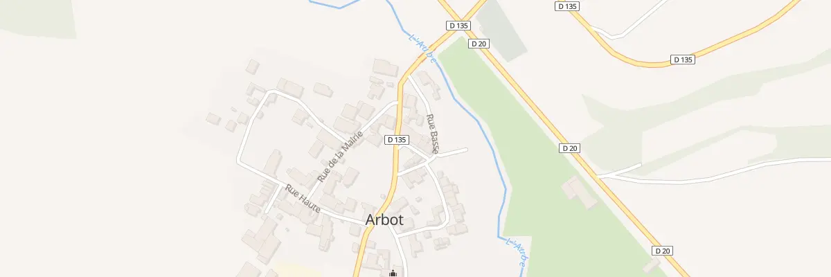 Plan du 4 Rue Petite Rue à Arbot
