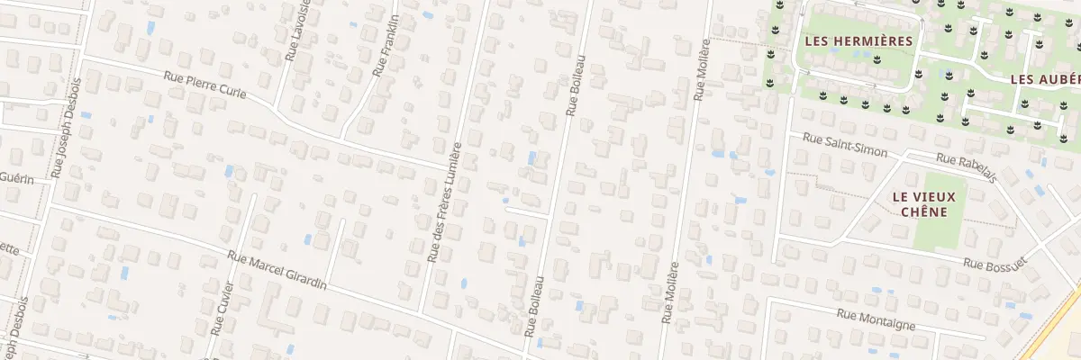 Plan du 41 Rue Boileau à Meyzieu