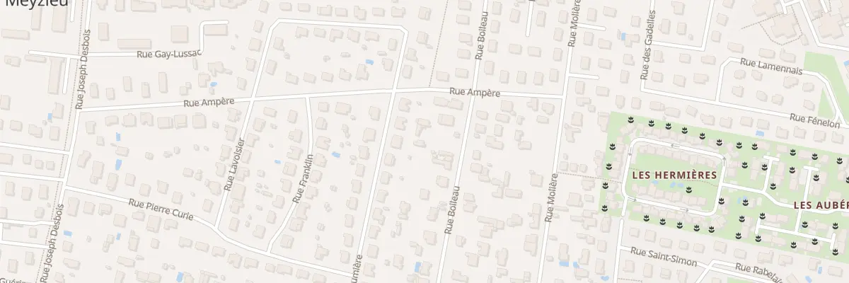 Plan du 65 Rue Boileau à Meyzieu