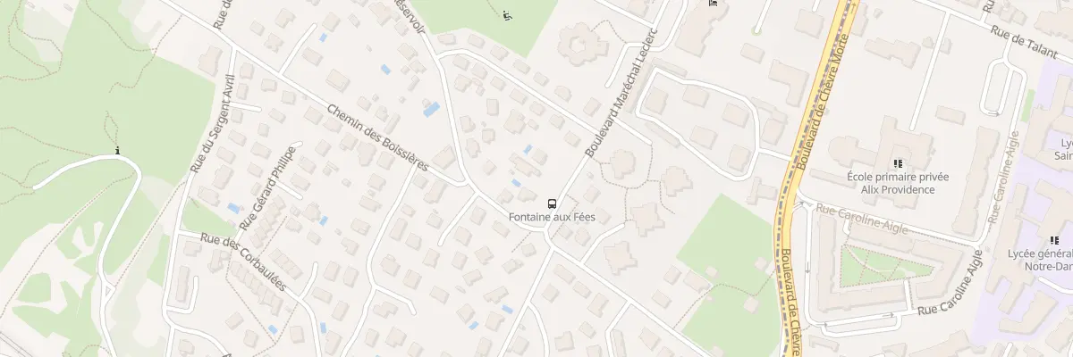 Plan du 23 Rue du Réservoir à Talant