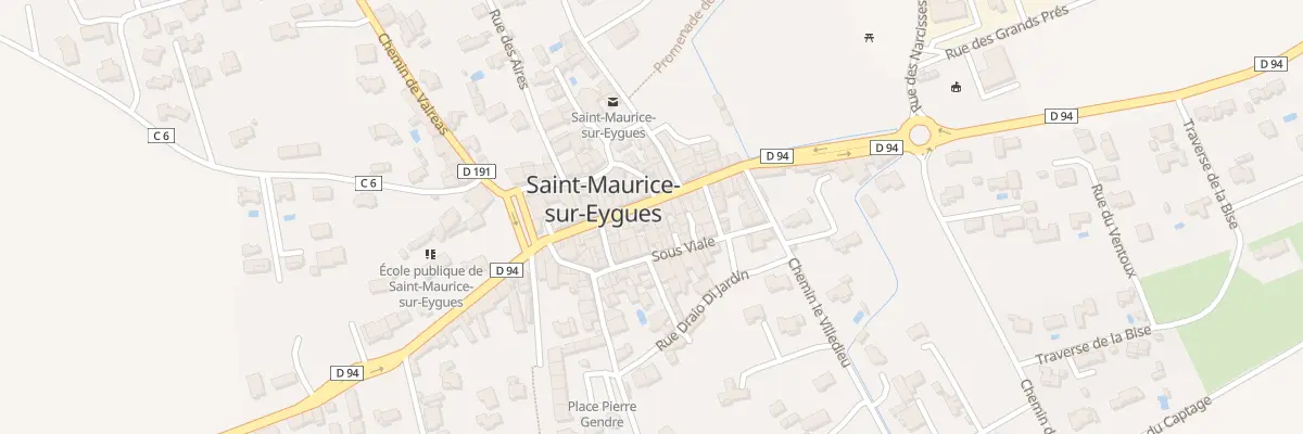Plan du 5073 Le Village à Saint-Maurice-sur-Eygues