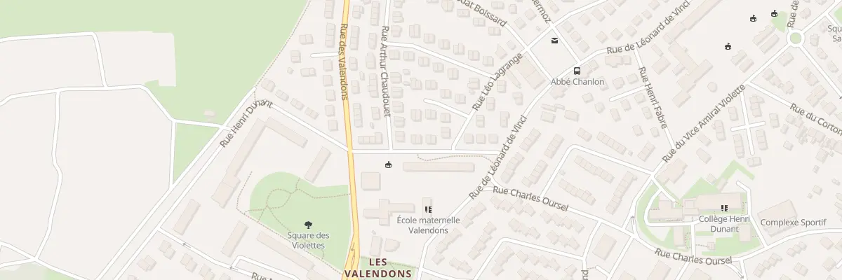 Plan du 14 Rue Eugene Bataillon à Dijon