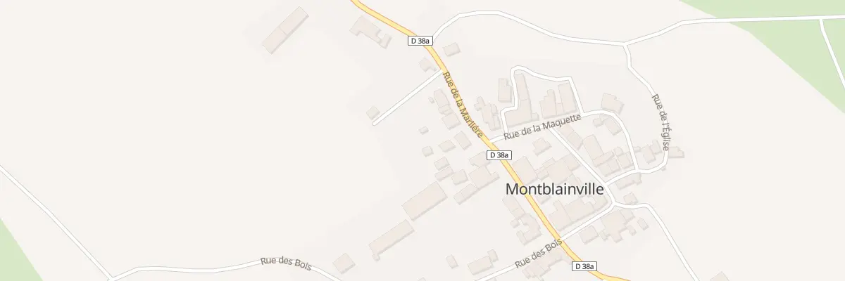 Plan du 7 Rue de la Marliere à Montblainville