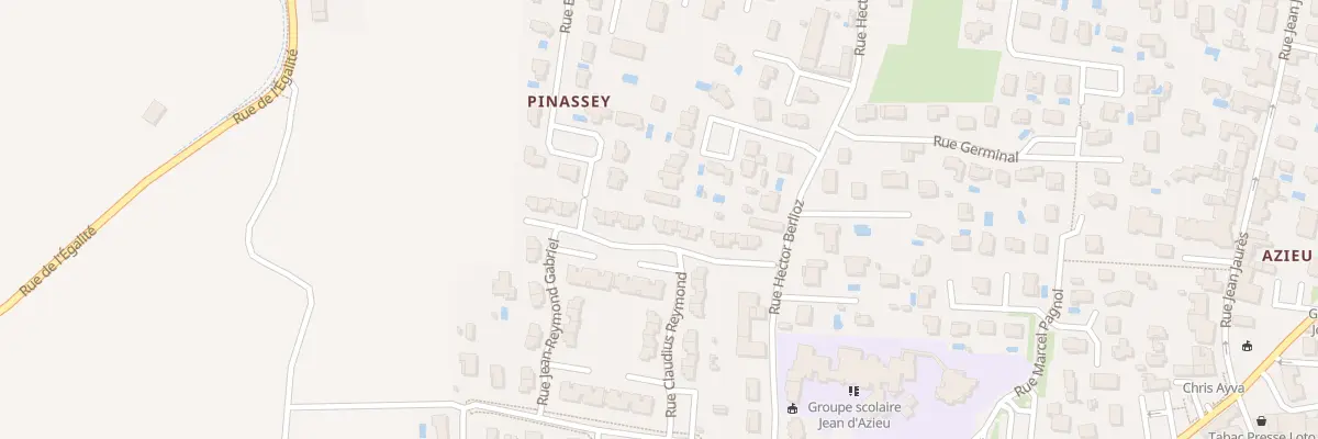 Plan du 16 Rue Renée Barge à Genas