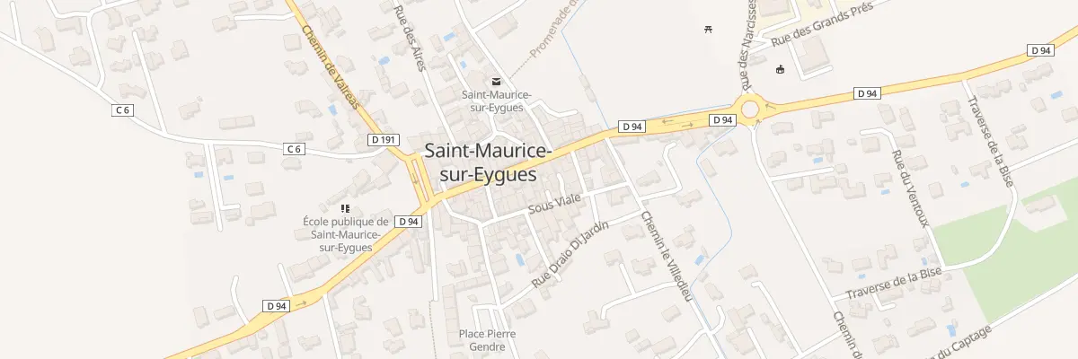 Plan du 5074 Le Village à Saint-Maurice-sur-Eygues