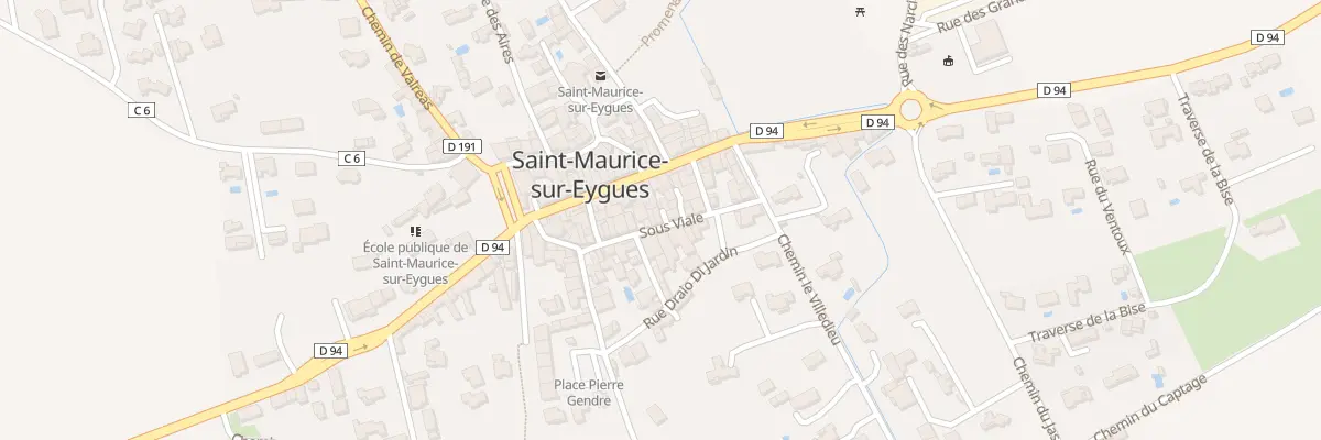 Plan du 5214 Le Village à Saint-Maurice-sur-Eygues