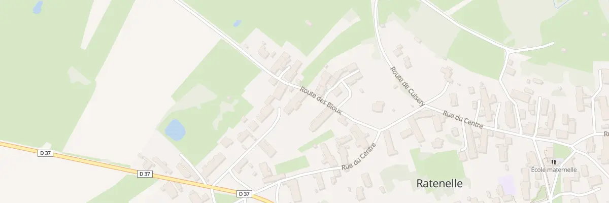 Plan du 5130 Le Bourg à Ratenelle
