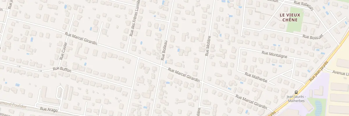Plan du 24 Rue Boileau à Meyzieu
