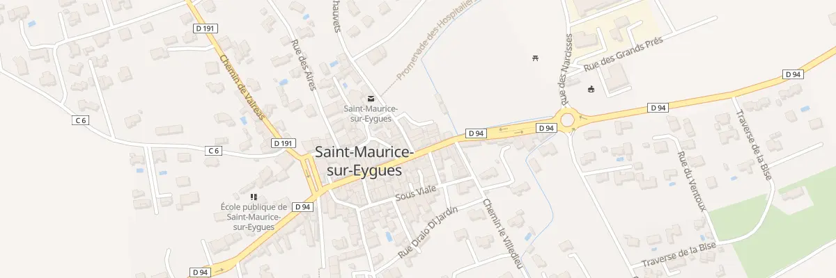 Plan du 5213 Le Village à Saint-Maurice-sur-Eygues