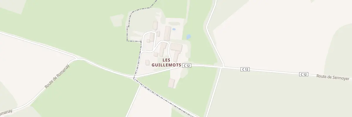 Plan du 116 Imp des Guillemots à Romenay