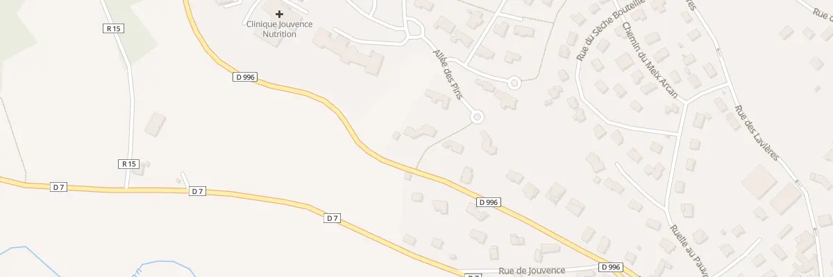 Plan du 4 All des Pins à Messigny-et-Vantoux