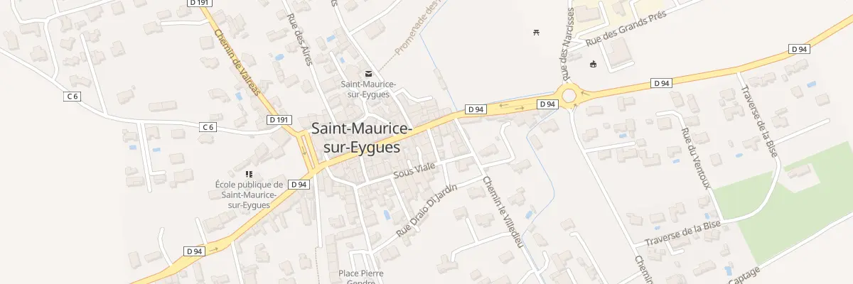 Plan du 5083 Le Village à Saint-Maurice-sur-Eygues