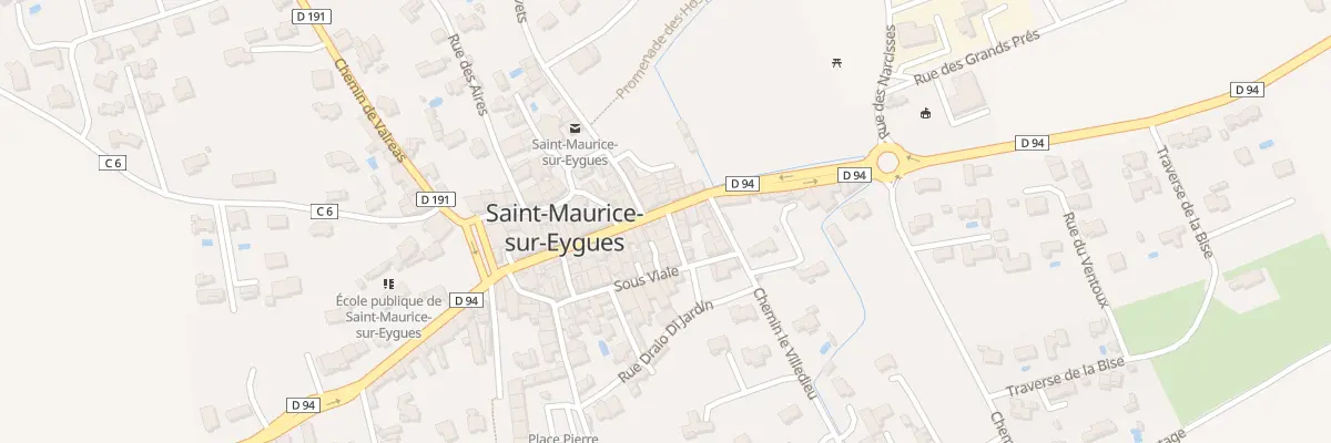 Plan du 5082 Le Village à Saint-Maurice-sur-Eygues