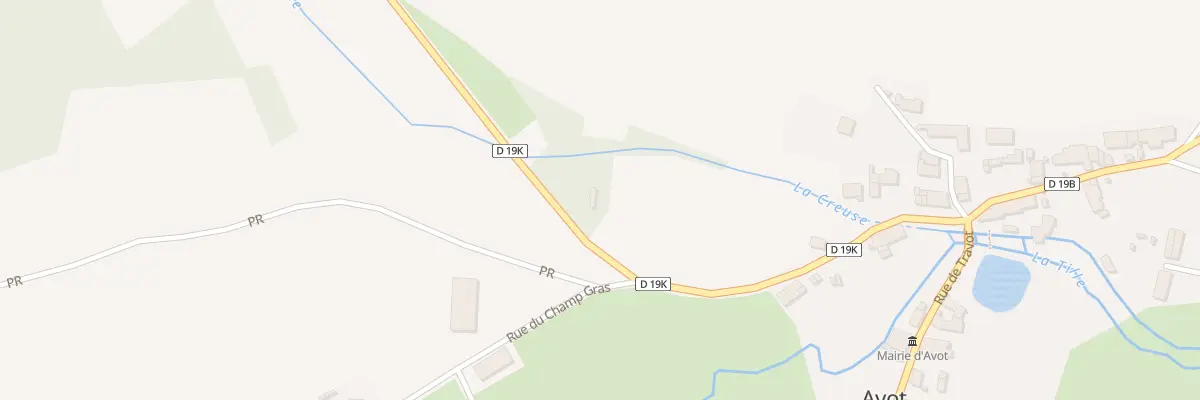 Plan du 6 Rue de Vesvrotte à Avot