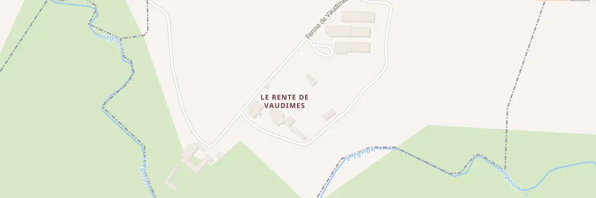 Plan du 5 Rente de Vaudimes à Saulx-le-Duc