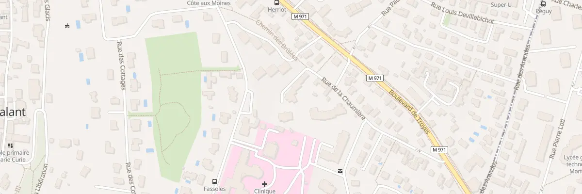 Plan du 27 Rue de la Chaumière à Talant