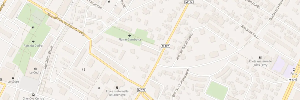 Plan du 31 Rue Maxime Guillot à Chenôve