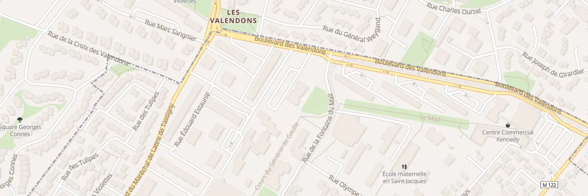 Plan du 31 Bd des Valendons à Chenôve