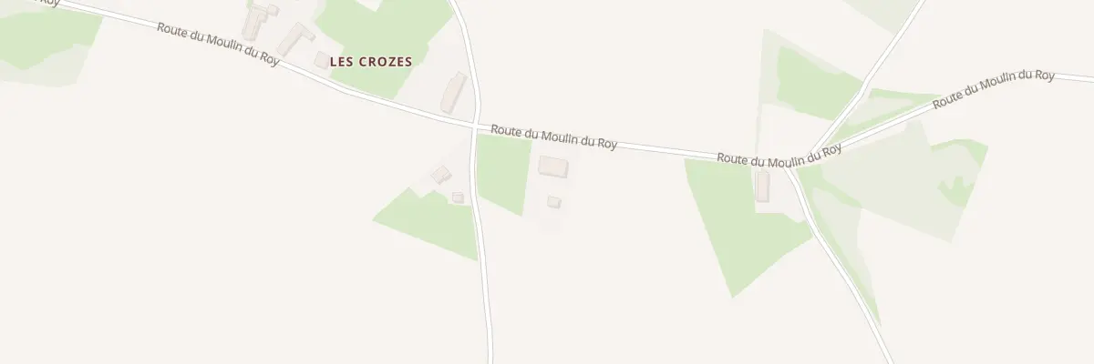 Plan du 739 Rte du Moulin du Roy à Simandre