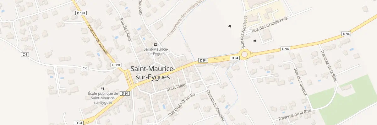Plan du 5369 Le Village à Saint-Maurice-sur-Eygues