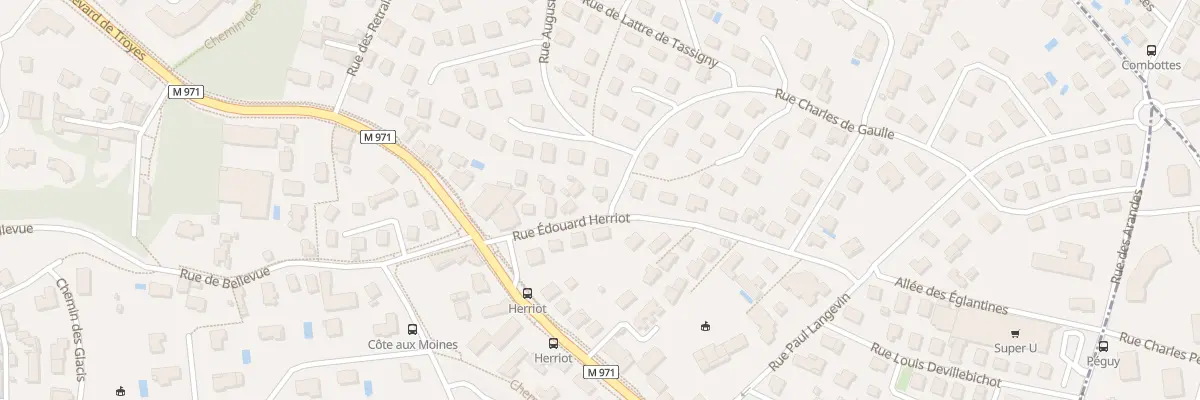 Plan du 13 Rue Edouard Herriot à Talant