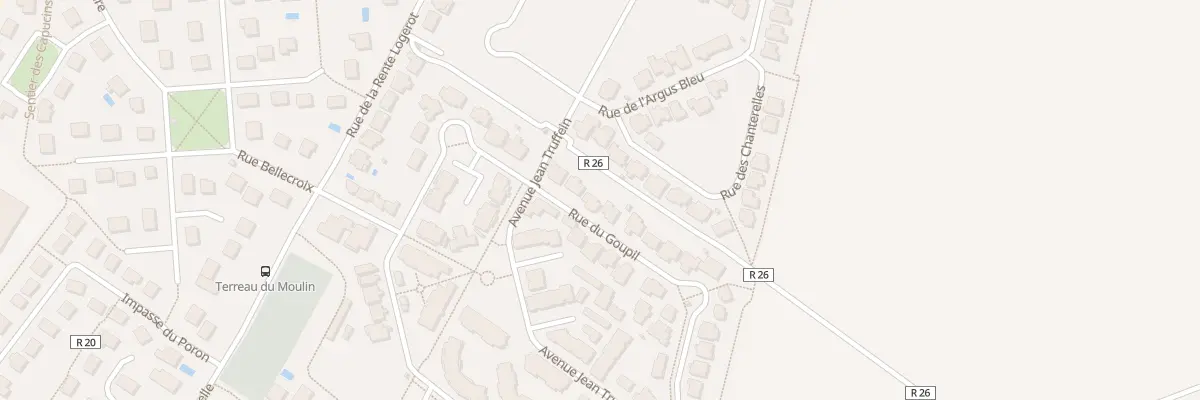 Plan du 28 Rue du Goupil à Perrigny-lès-Dijon