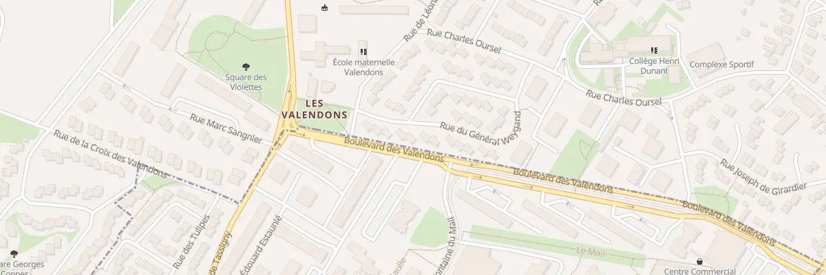 Plan du 15 Rue Gen Weygand à Dijon