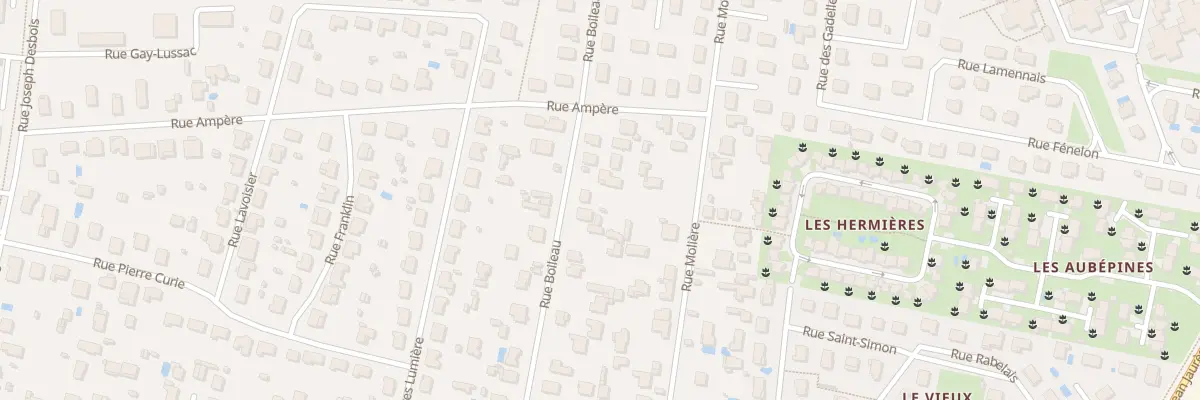 Plan du 62 Rue Boileau à Meyzieu